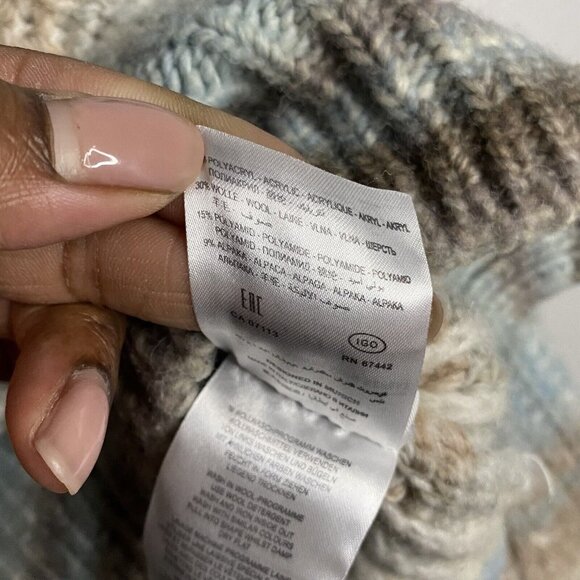 Oui Women's Knitted Sweater with Stand-Up Collar - Picture 8 of 10